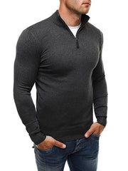 Mens Casual Long Sleeve Henley T-Shirt