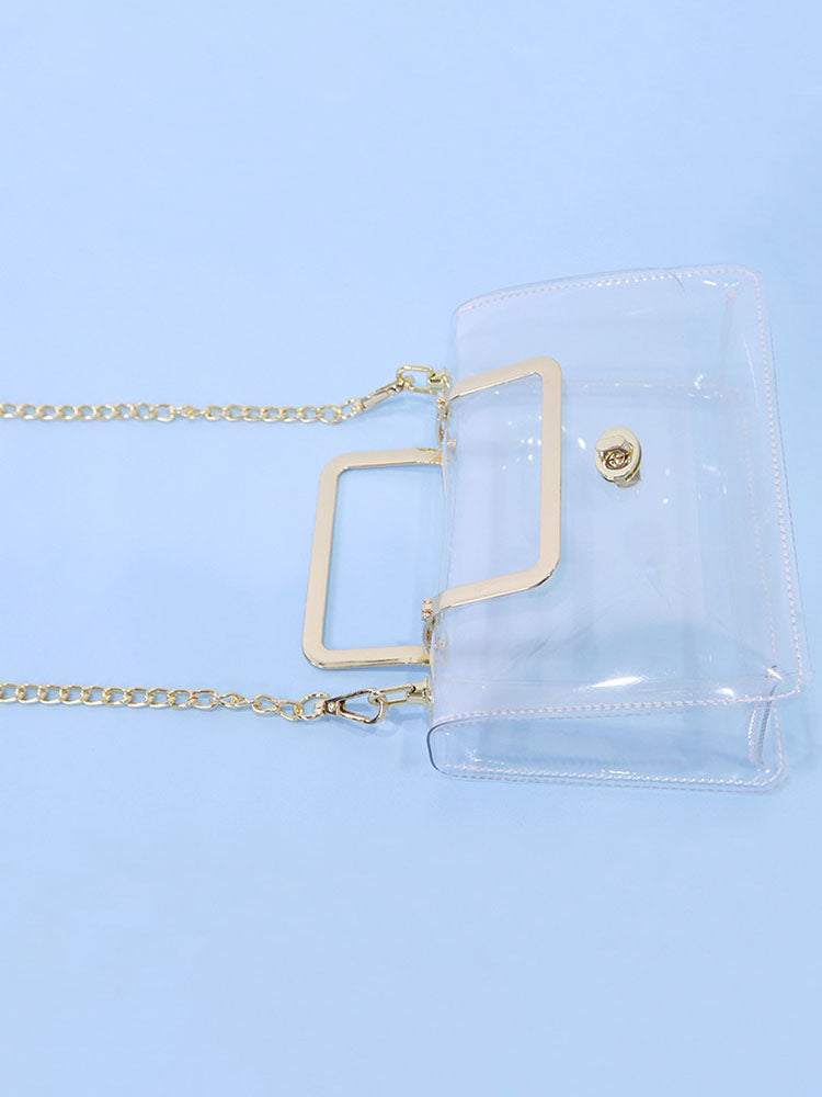 Minimalist Transparent Crossbody Bags