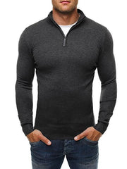 Mens Casual Long Sleeve Henley T-Shirt