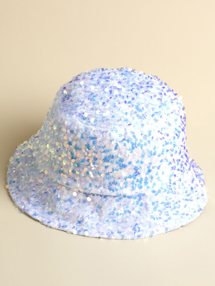 Sequin Sparkle Bucket Hat