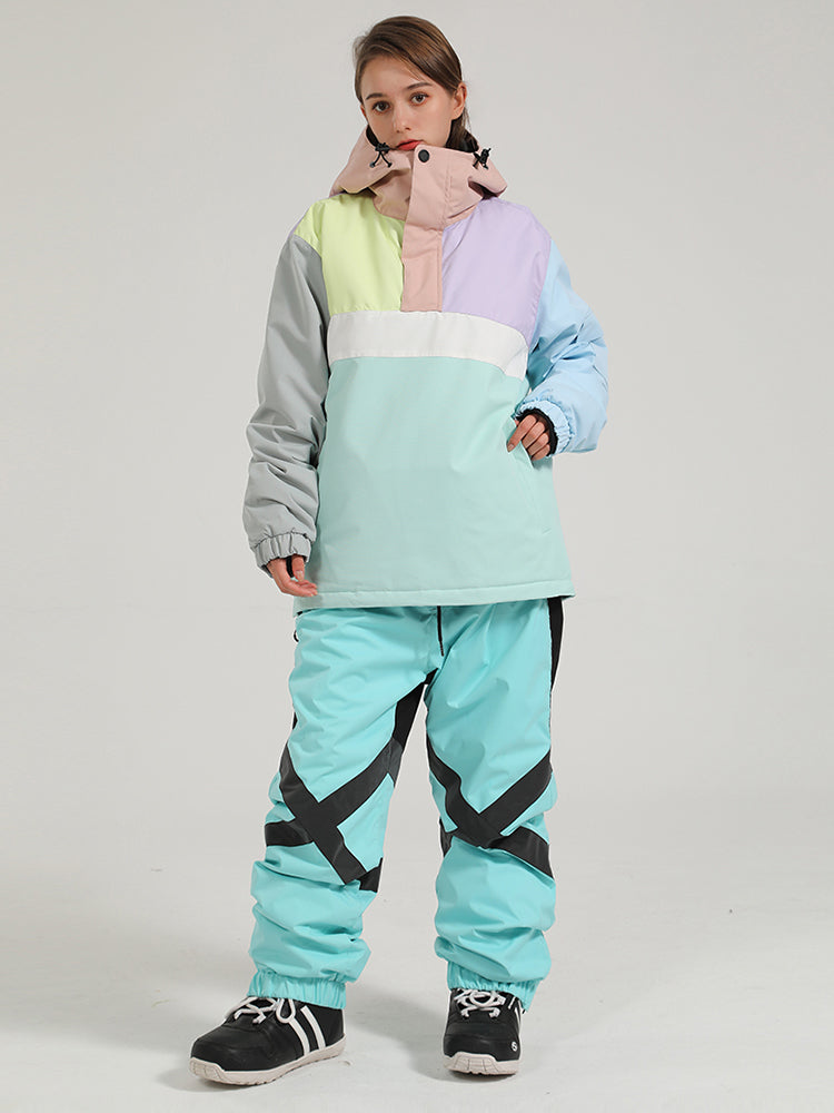 Snowboard Suits Winter Warm Snow Jacket And Pants Set