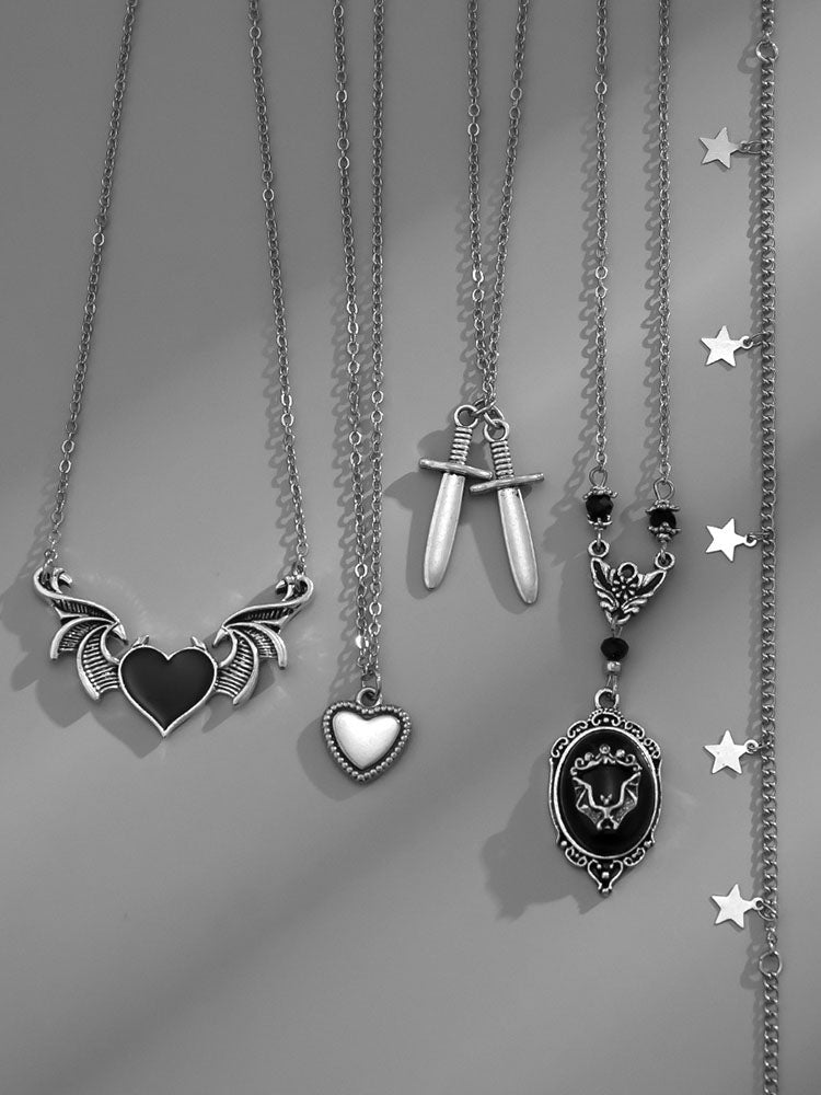 Cool Heart Pendant Necklaces