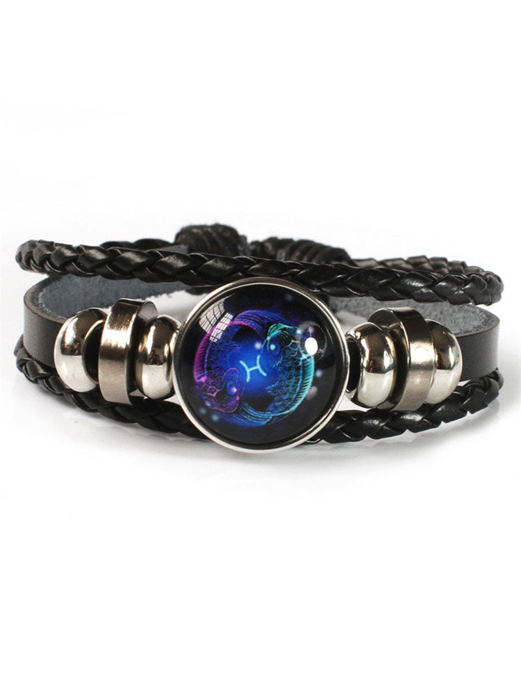 Twelve Constellations Lovers Bracelets