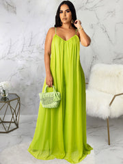 Spaghetti Straps Maxi Dresses