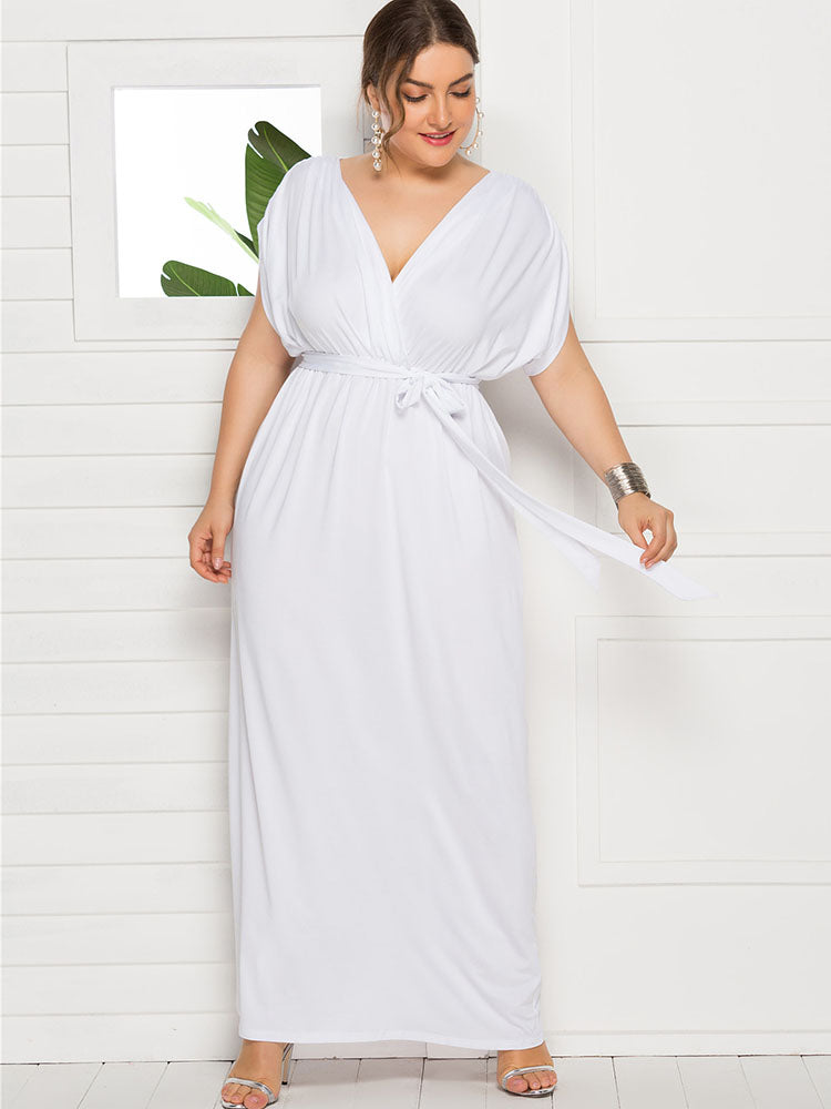 Plus Size Empire Waist Maxi Dresses – Viho Shop