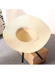 Summer Foldable Straw Hat