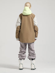 Colorblock Pullover Ski Suit