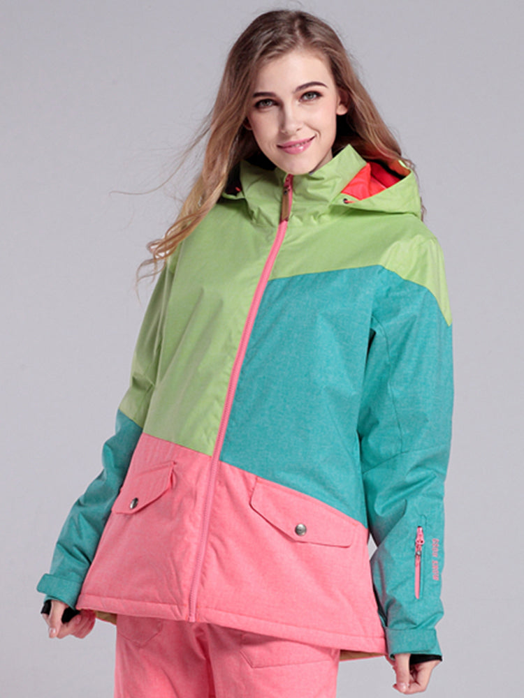 Stitching Color Snowboard Jackets