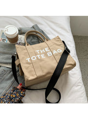 Casual Canvas Tote Shoulder Bags