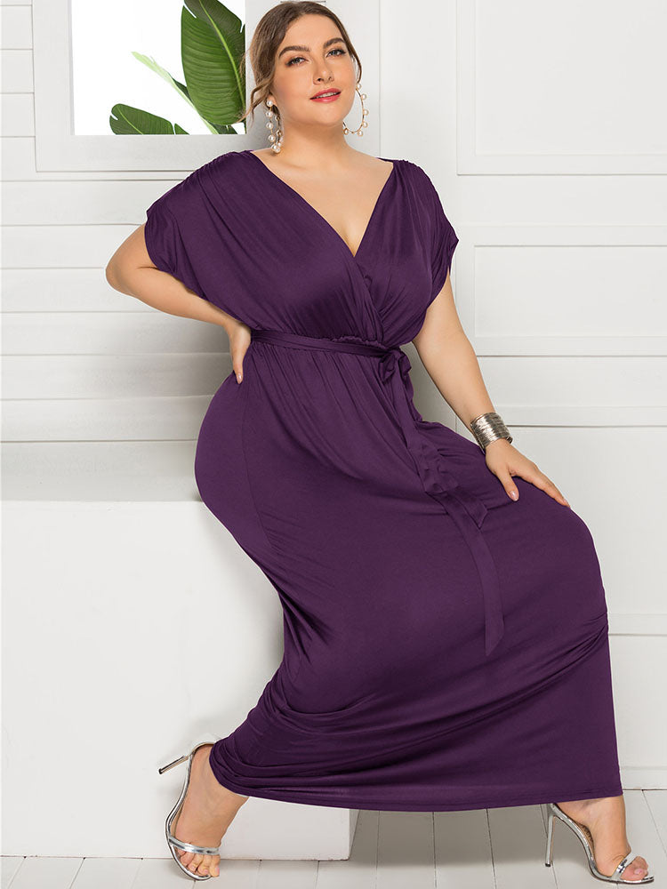 Plus Size Empire Waist Maxi Dresses