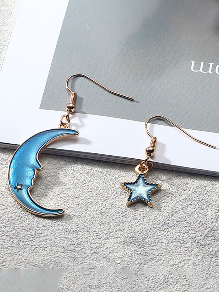 Creative Starry Sky Pendant Earrings