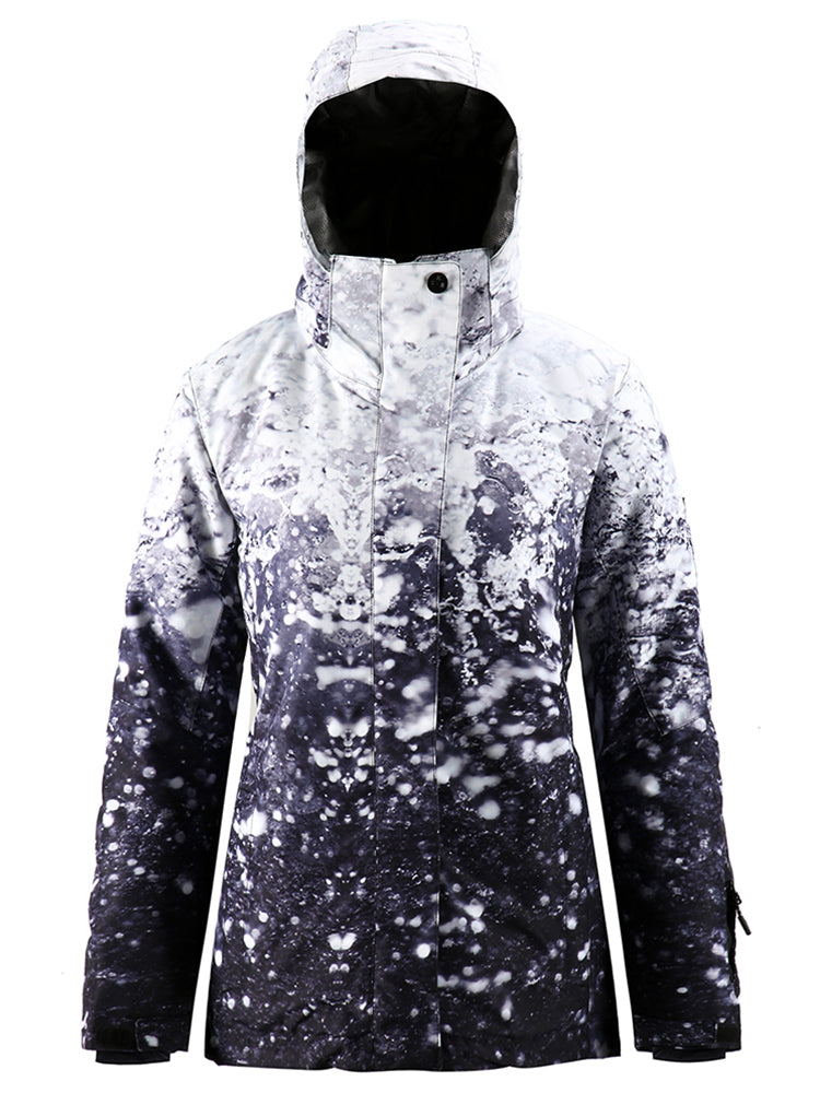 Water Drops Colorful Snowboard Ski Jackets