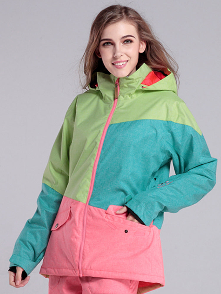 Stitching Color Snowboard Jackets