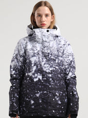 Water Drops Colorful Snowboard Ski Jackets