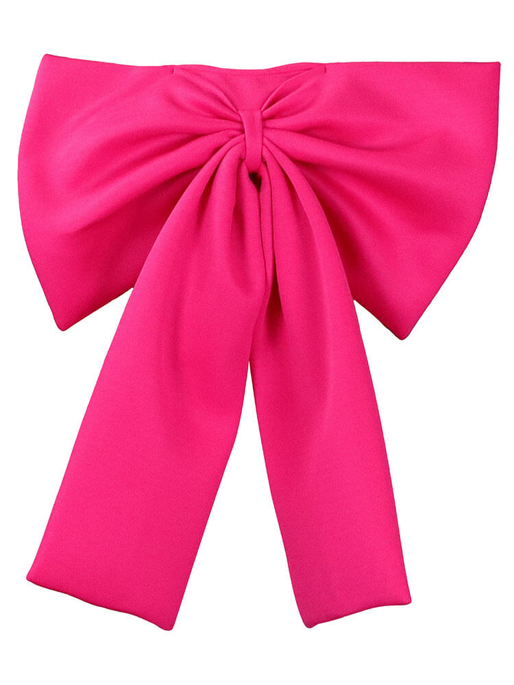 Off Shoulder Bow Knot Tube Tops