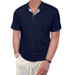 Mens Fashion Short Sleeve Polo Shirts