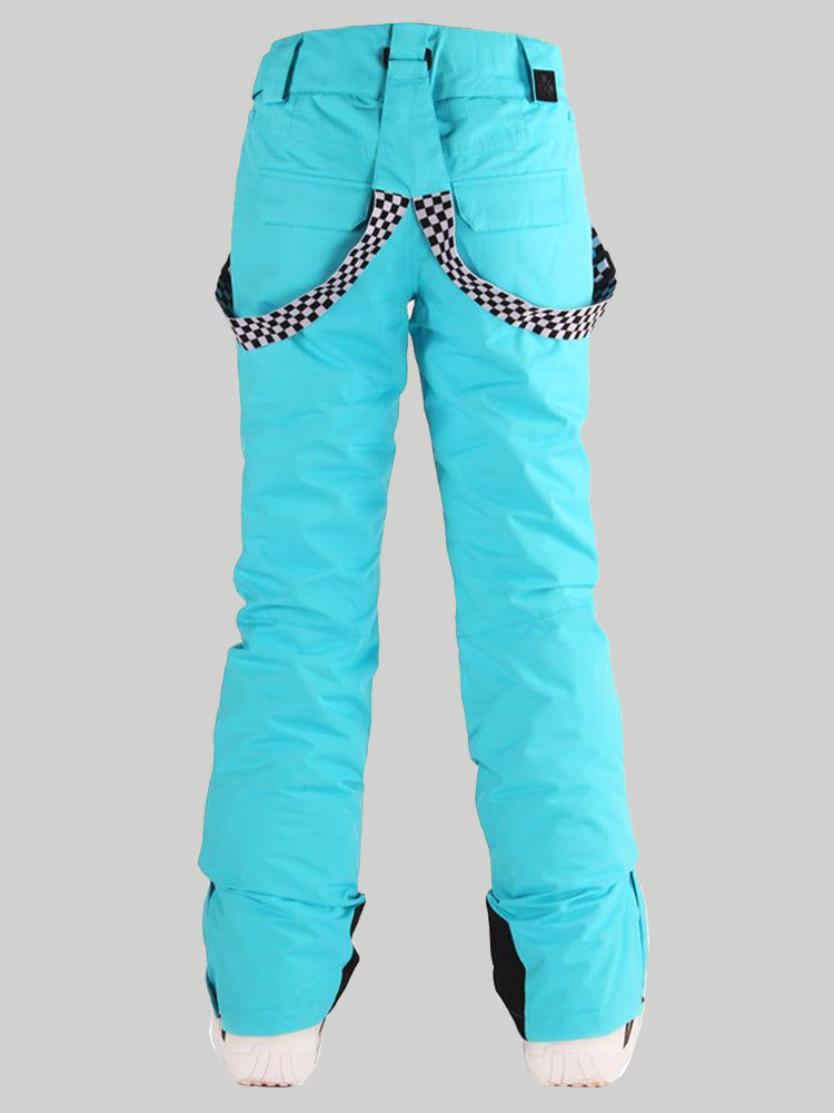 Highland Bib Snowboard & Ski Cyan Pants