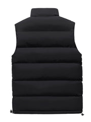 Mens Sleeveless Zipper Vest