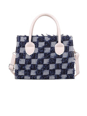 Checkerboard Pattern Crossbody Bags