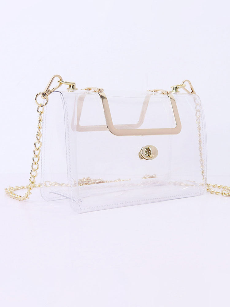 Minimalist Transparent Crossbody Bags