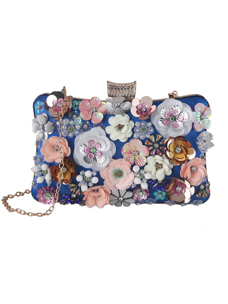 Colorful Flower Patchwork Crossbody Bags