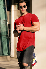 Mens Solid Color Muscle Tops