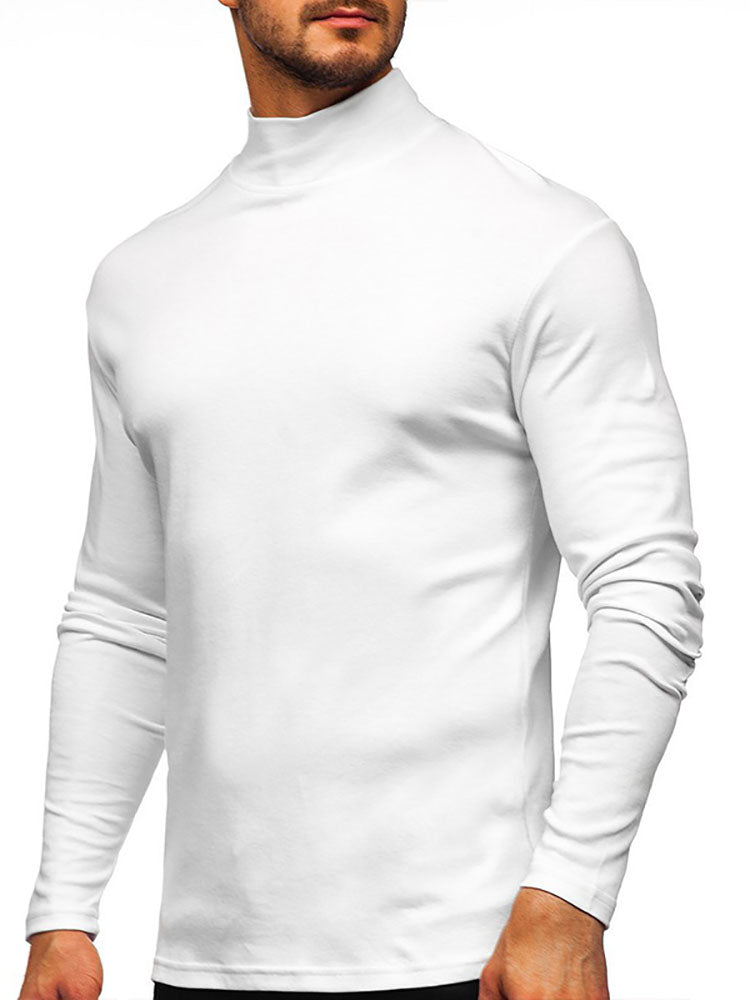 Mens Long Sleeves Muscle Pullovers