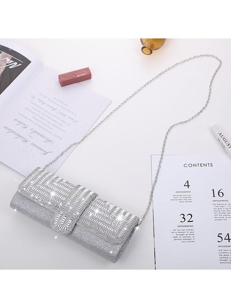 Rhinestone Glitter Party Crossbody Bags