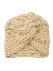 Imitation Cashmere Cross Knitted Hat