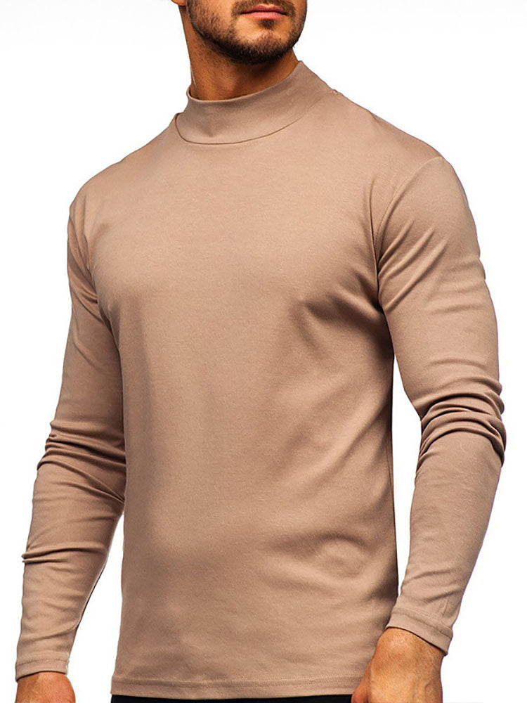 Mens Long Sleeves Muscle Pullovers