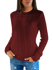 Long Sleeves Turtleneck Knit Sweaters