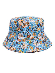 Small Flower Print Colorful Bucket Hat