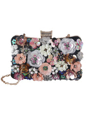 Colorful Flower Patchwork Crossbody Bags