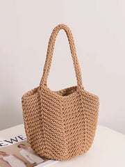 Summer Weave Straw Clutches Bags