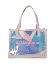 Transparent Laser Beach Tote Bag