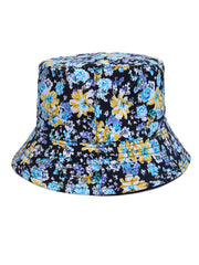 Small Flower Print Colorful Bucket Hat