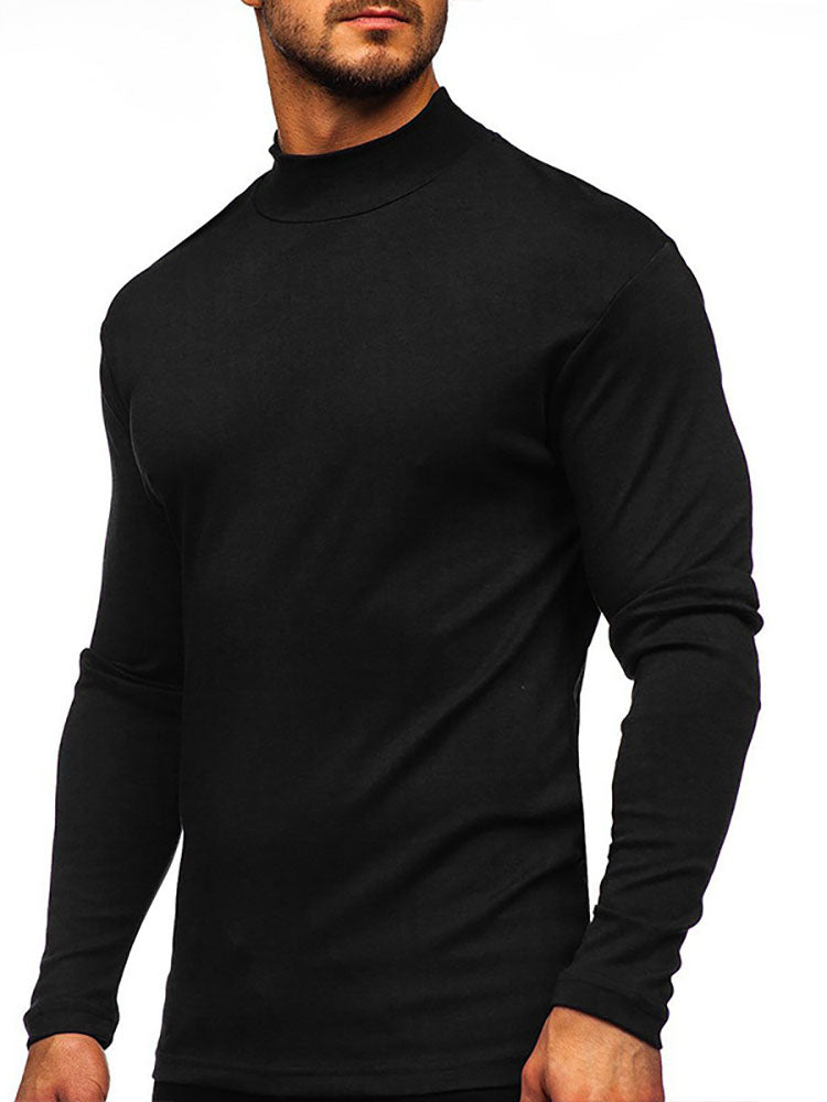 Mens Long Sleeves Muscle Pullovers