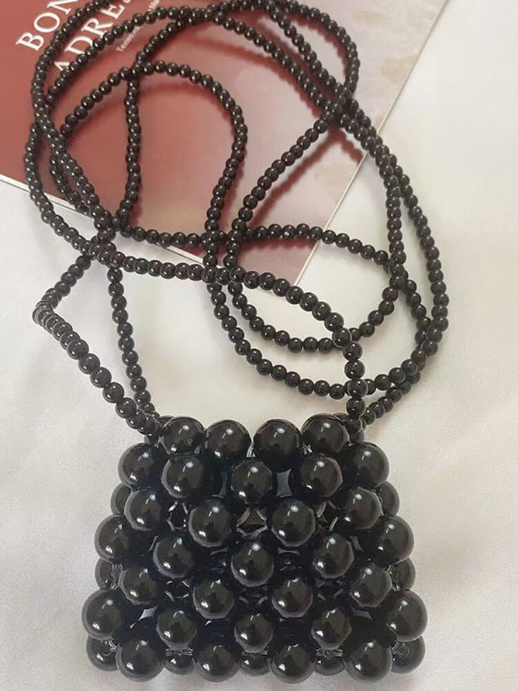 Pearl Beads Tiny Crossbody Bags