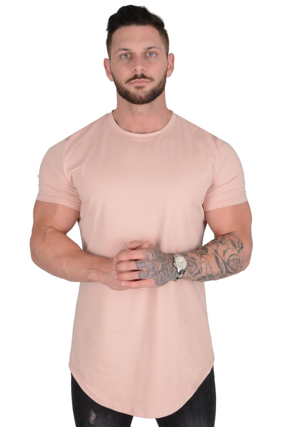 Mens Solid Color Muscle Tops