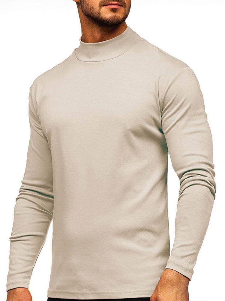 Mens Long Sleeves Muscle Pullovers