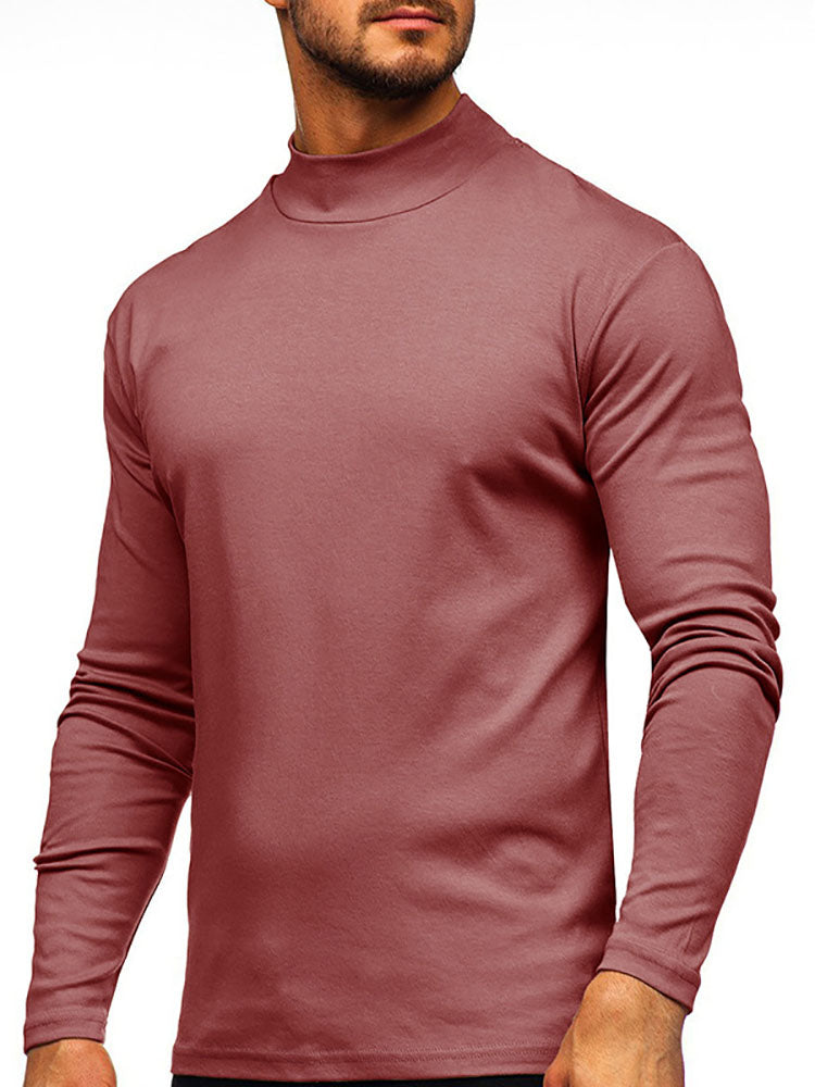 Mens Long Sleeves Muscle Pullovers