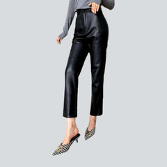 Wax short women's denim pants