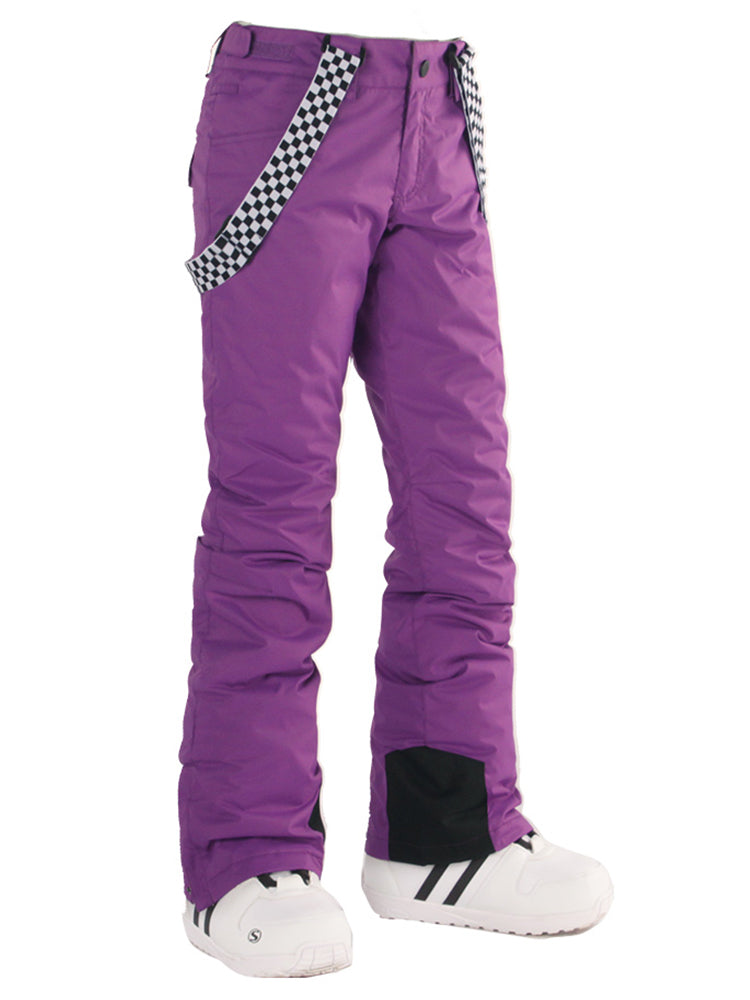 Highland Bib Snowboard & Ski Purple Pants